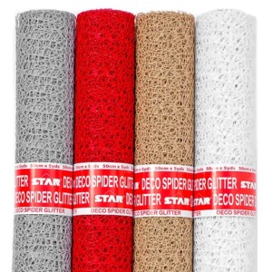 DECO SPIDER GLITTER