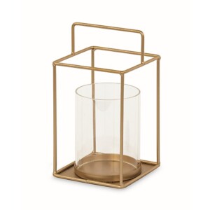 LANTERNA METALLO C/VETRO