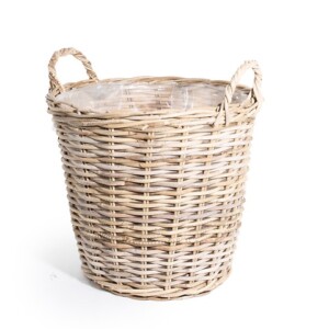 CESTO RATTAN C/MANICI