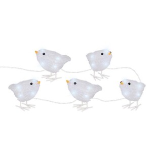 UCCELLINI CON LUCI LED