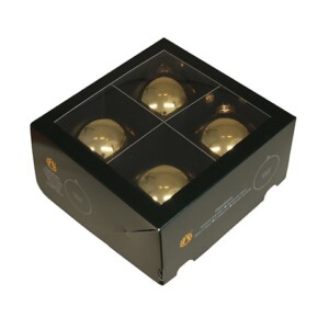 SFERE DI VETRO C/GANCIO