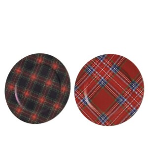 PIATTO TARTAN 2ASS