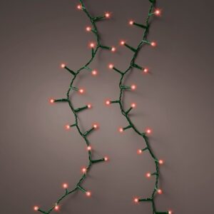 CATENA 1500LED ROSSO 8 FUNZIONI