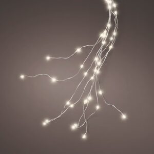 LUCI PER ALBERO 672 MICROLED FISSI BIANCO CALDO