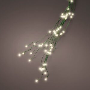 LUCI PER ALBERO 672 MICROLED FISSI BIANCO CALDO