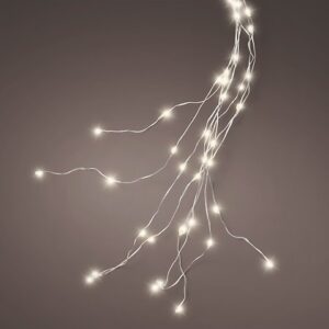 LUCI PER ALBERO 640 MICROLED FISSI BIANCO CALDO