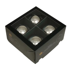 SFERE DI VETRO C/GANCIO