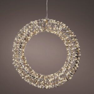 CORONA LUCI LED BIANCO CALDO