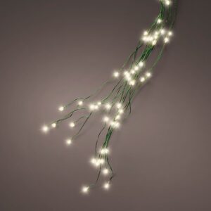 LUCI PER ALBERO 408 MICROLED FISSI BIANCO CALDO