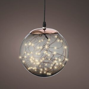 SFERA CON LUCI LED CALDO CLASSICO