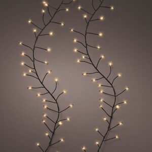 CATENA MICROLED BIANCO CALDO