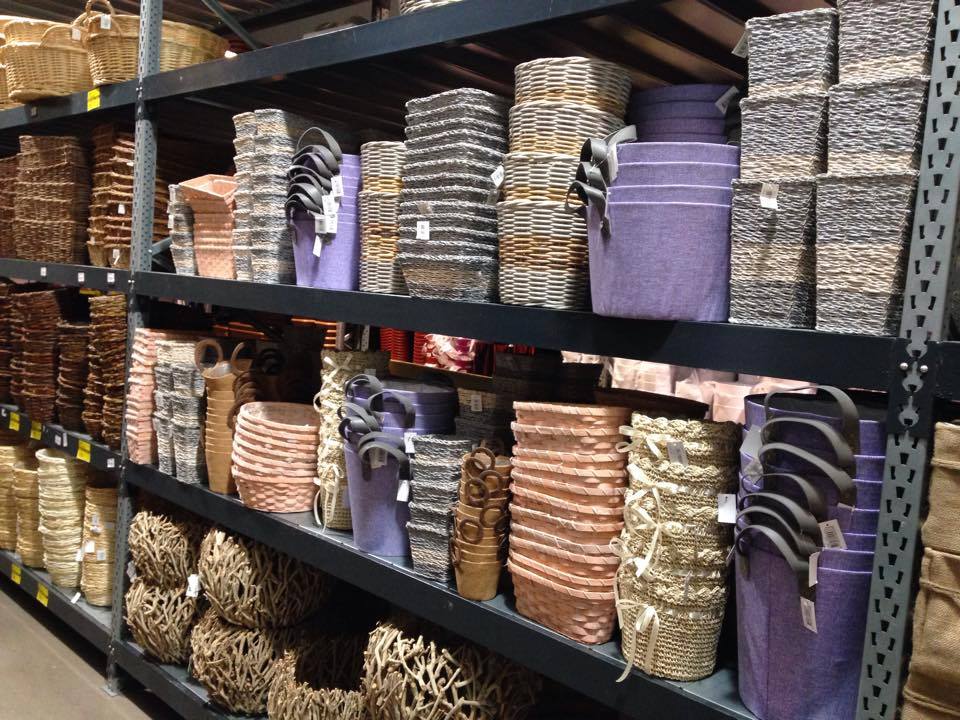 Cesti in vimini per fiori e piante, i modelli per composizioni d'effetto (2)