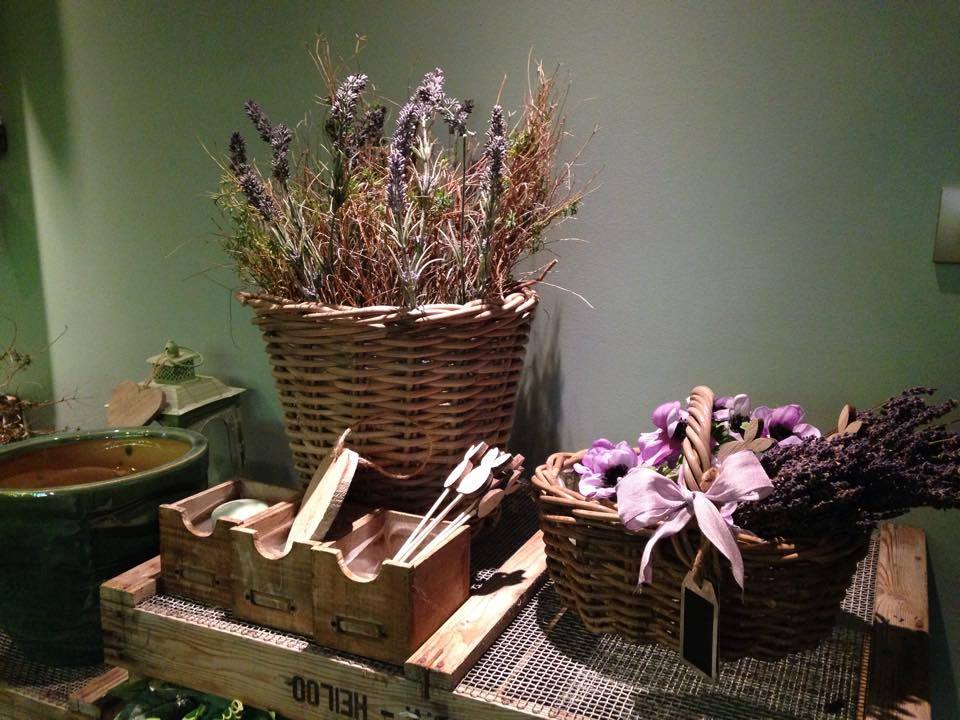 Cesti in vimini per fiori e piante, i modelli per composizioni d'effetto (4)